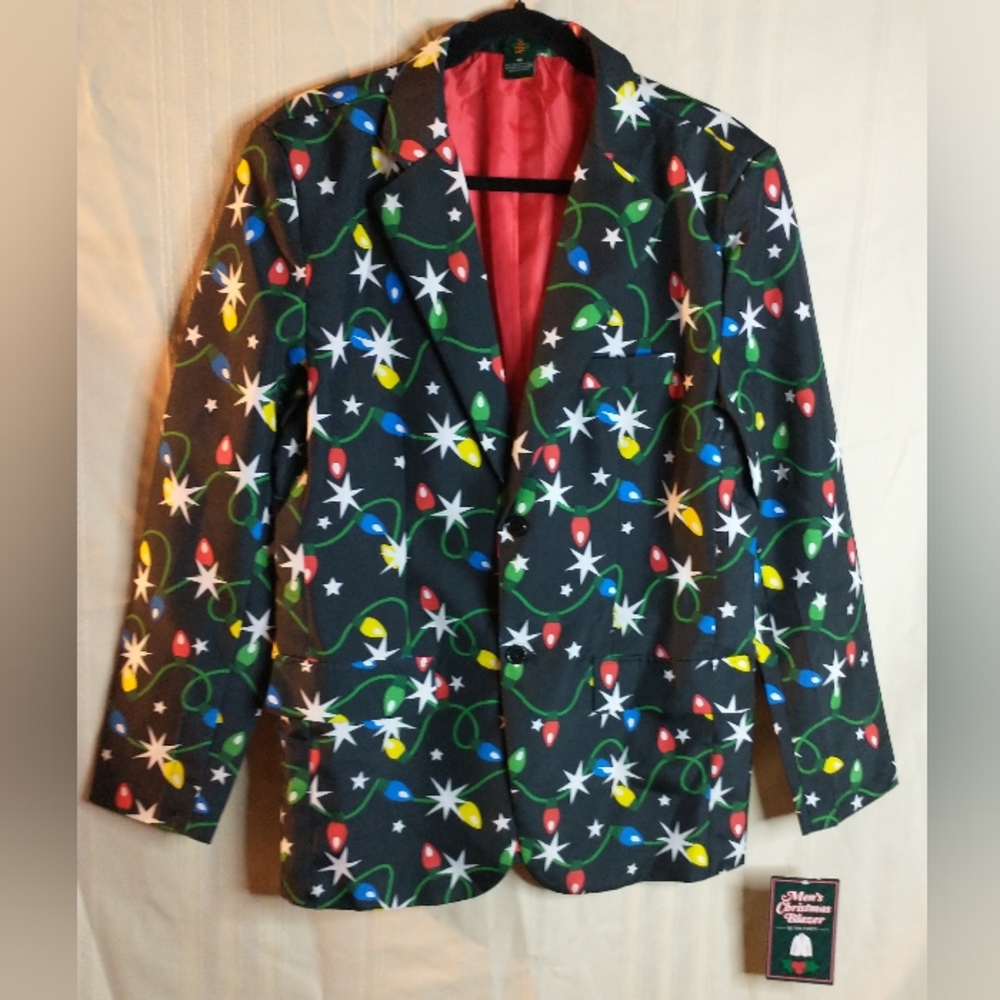 Men's Christmas Starlight jacket Size M - Picture 4 of 14